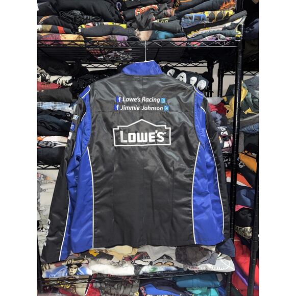 Vintage Chase Authentics Jimmie Johnson Lowe’s Racing Jacket Size Xxl - Picture 6 of 7
